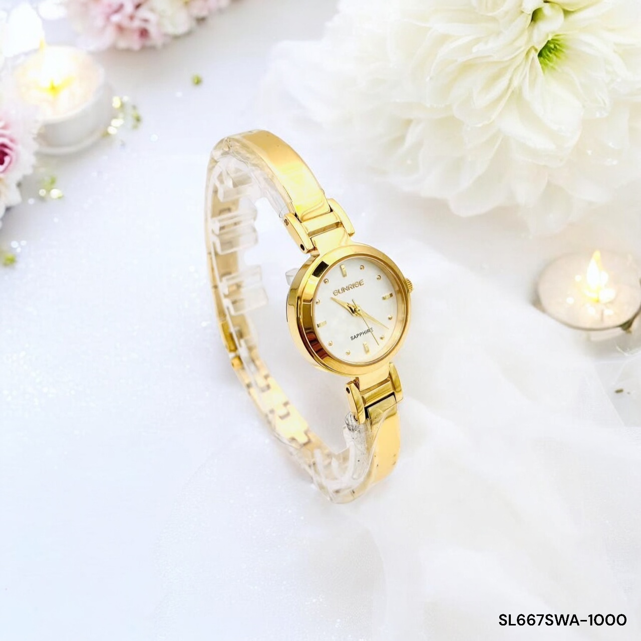 ĐỒNG HỒ NỮ SUNRISE SL667SWA ĐỒNG HỒ NỮ SUNRISE SL667SWA